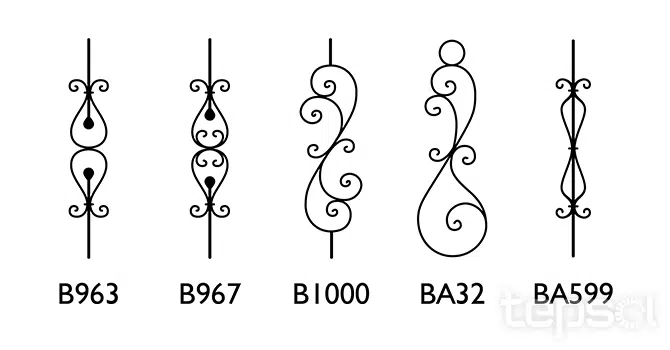 Toldos e Coberturas - Braços em Ferro Ornamentados