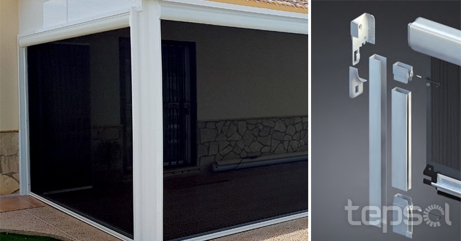 Mosquiteiras de Enrolar Fast 50