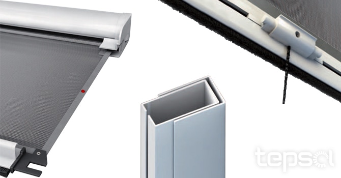 Mosquiteiras de Enrolar Fast 50