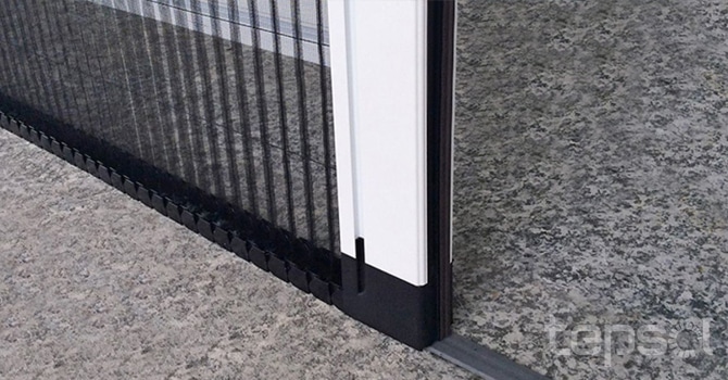 Mosquiteiras Plissadas de Corrente