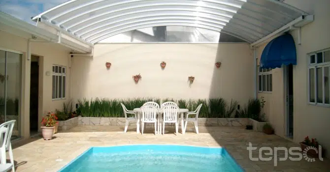Coberturas Fixas para Piscinas