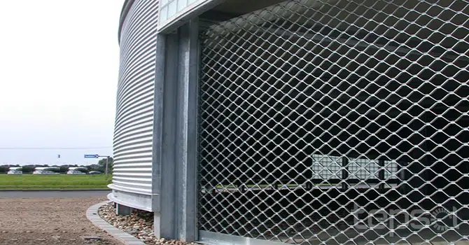 Segurança - Linha Empresarial - Grades de Lâmina Hexagonal