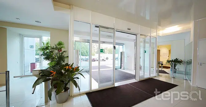 Linha Empresarial de Segurança - Portas de Vidro Automáticas