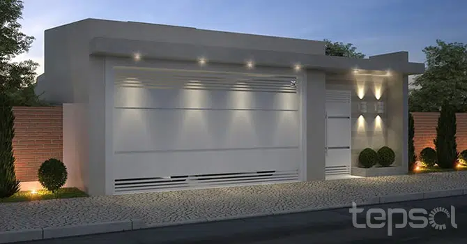 Portões e Automatismos - Portões de Entrada Chapeados