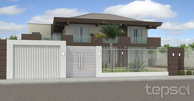 Portões e Automatismos - Portões de Entrada Gradeados