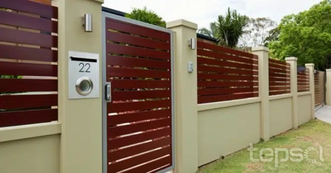 Portões e Automatismos - Portões de Entrada com Painel Ripado