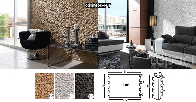 Painéis de Pedra - Stone Panels