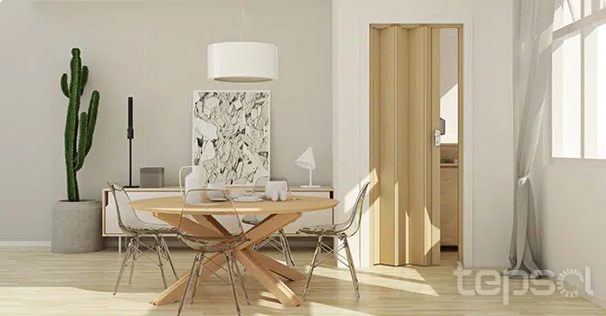 Outras Soluções de Interior - Portas de Fole Eco