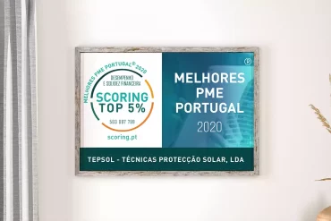 Tepsol no TOP 5% de Melhores PME