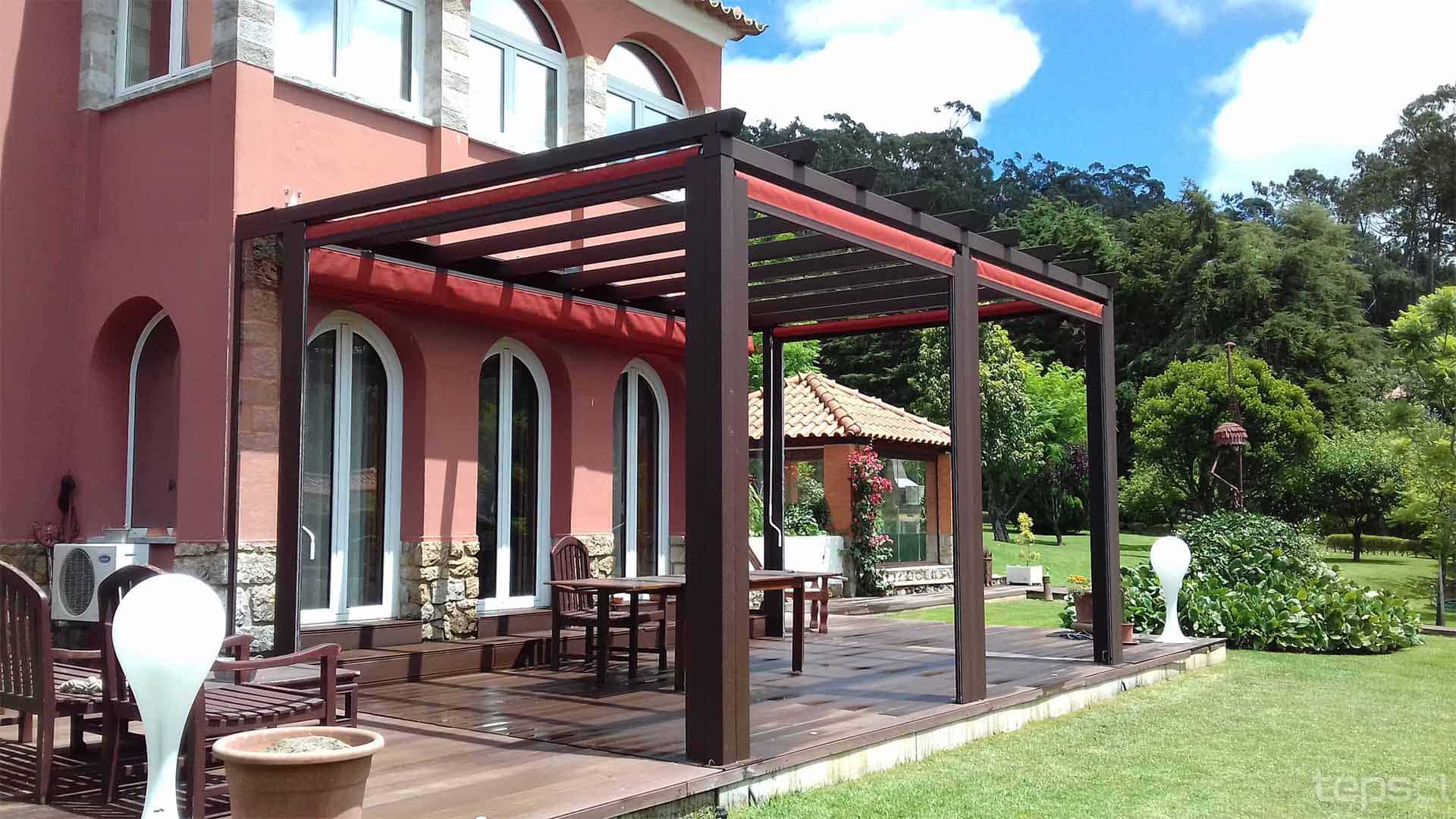 Pérgolas em Alumínio Tepsol