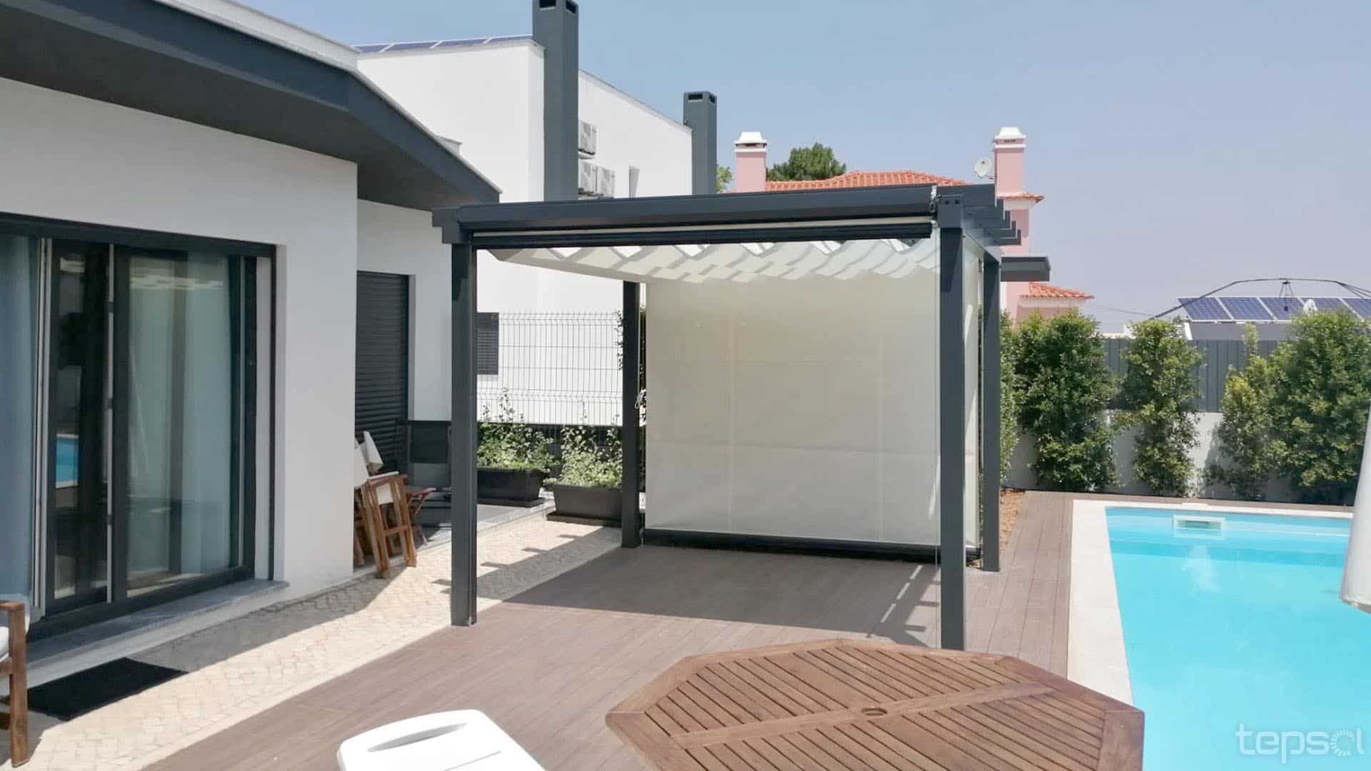 Pérgolas em Alumínio Tepsol