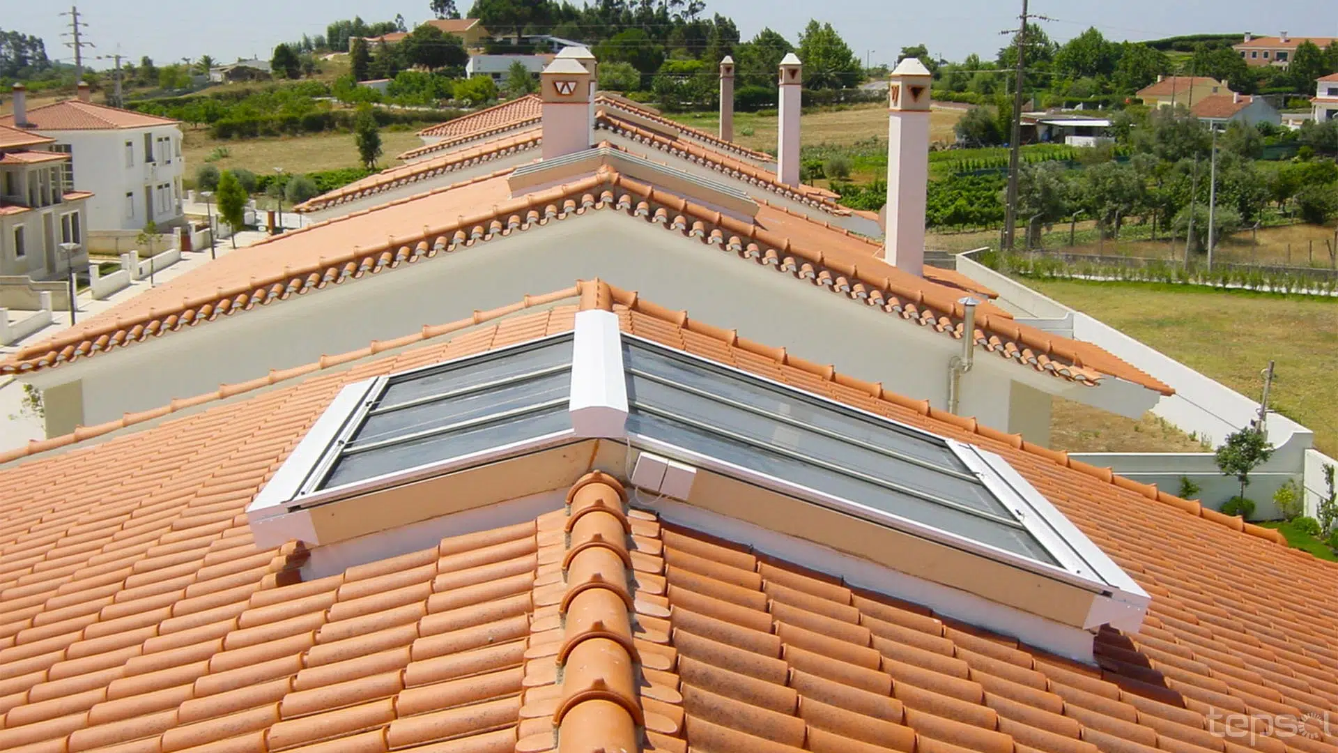 Proteção Solar de Coberturas e Claraboias