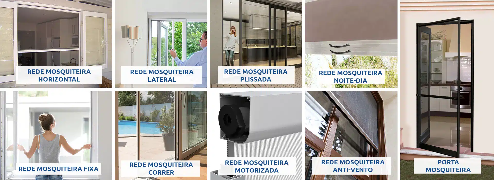Tem a rede rasgada? O perfil fora do lugar? Ou outro tipo de constrangimento para o bom funcionamento da sua rede mosquiteira? Conte-nos tudo!